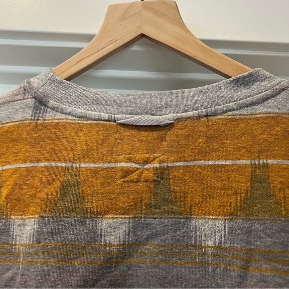 Prana Aztec Print Crewneck Sweatshirt Size Medium - Picture 3 of 9